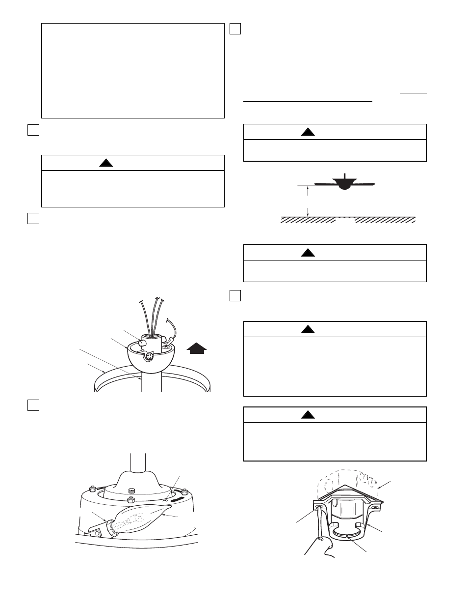 Important, Warning | Emerson BP7251 User Manual | Page 11 / 16