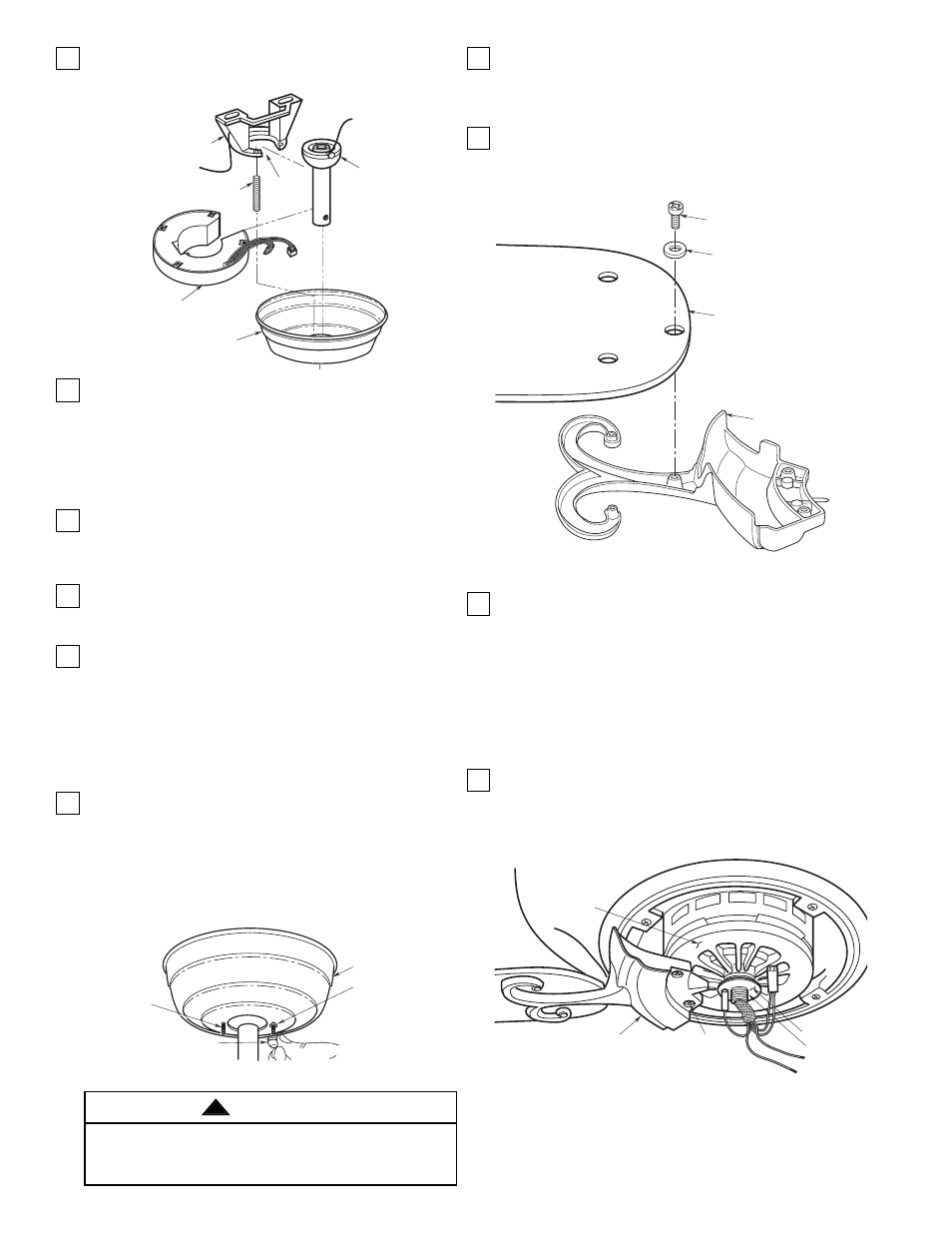 Warning | Emerson BP7251 User Manual | Page 8 / 16