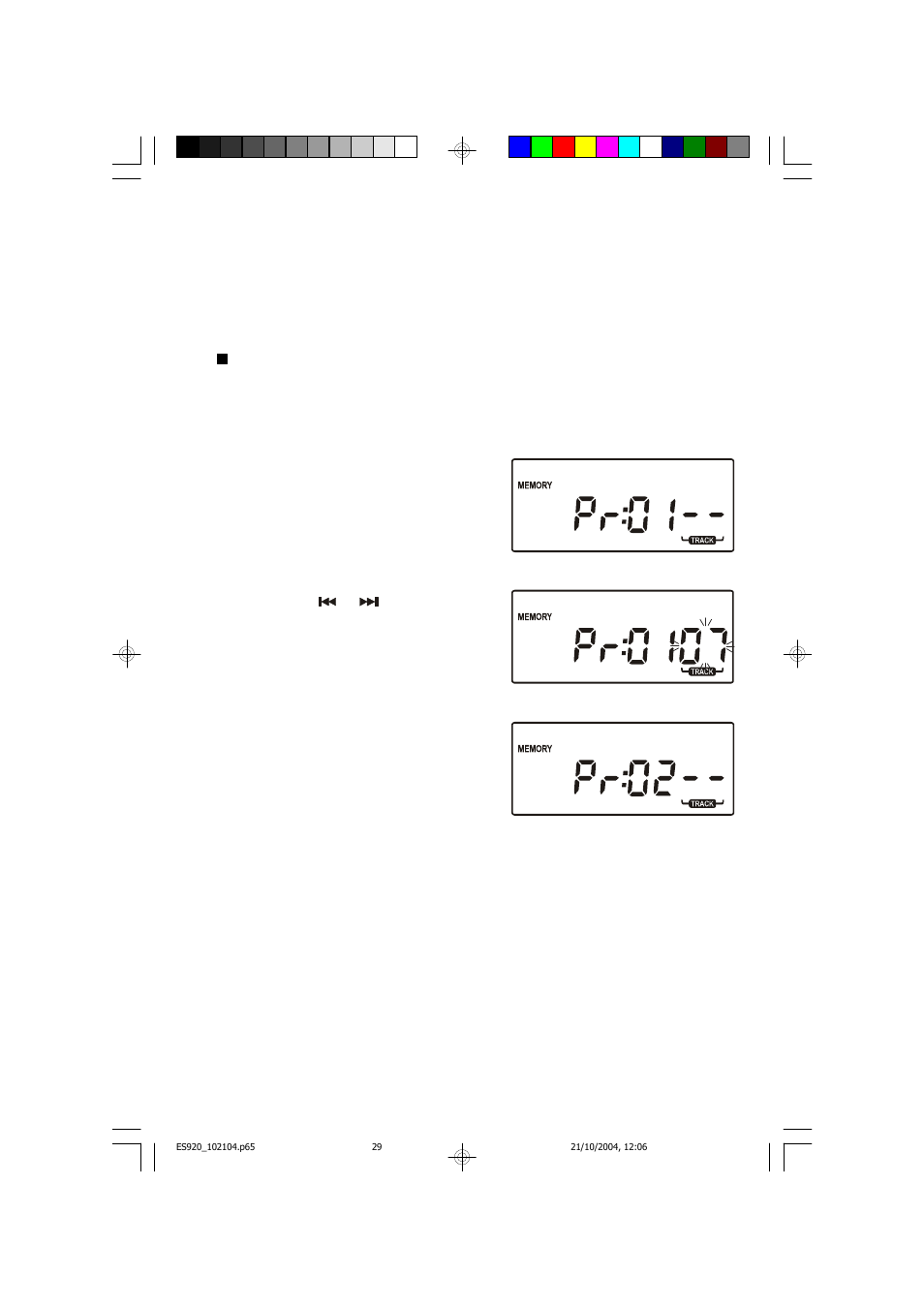 Programmed playback | Emerson Radio ES920 User Manual | Page 30 / 42