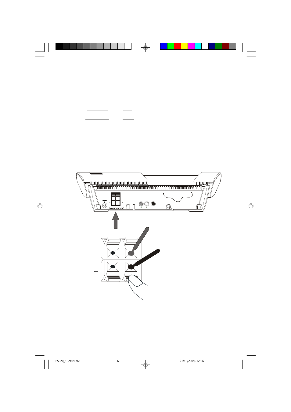 Connecting the speakers, Red black | Emerson Radio ES920 User Manual | Page 7 / 42