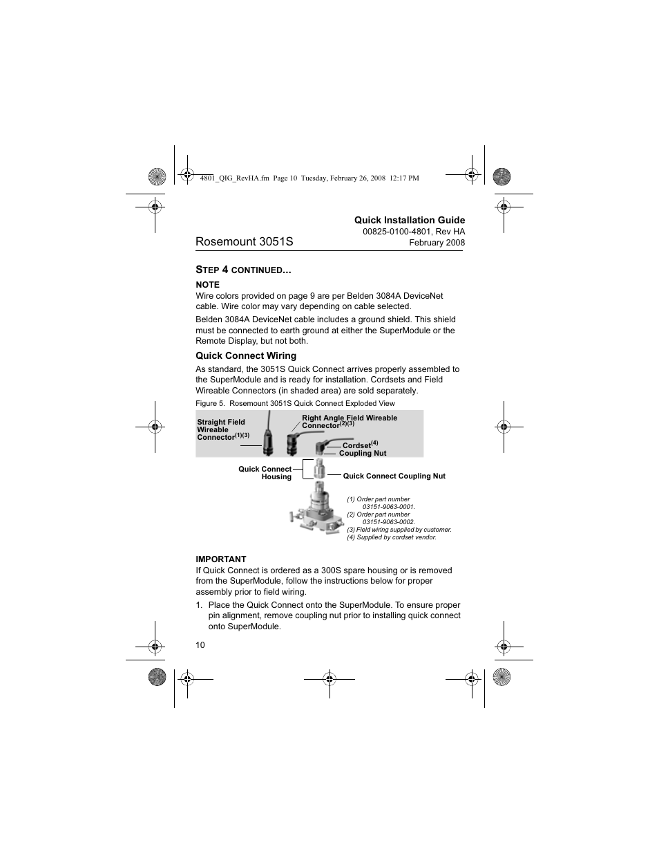 Rosemount 3051s | Emerson 3051S User Manual | Page 10 / 36