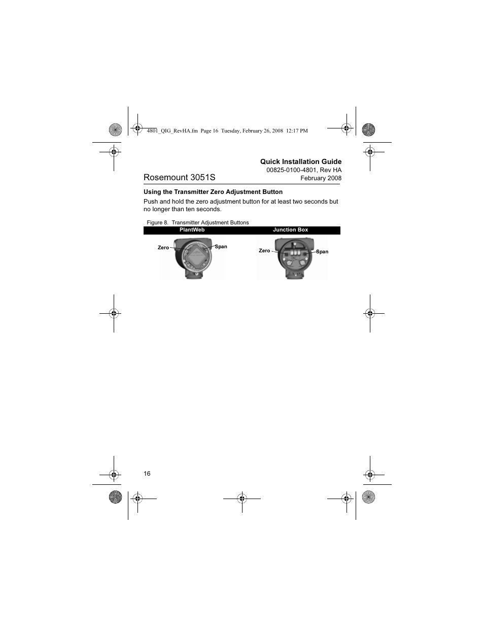 Rosemount 3051s | Emerson 3051S User Manual | Page 16 / 36