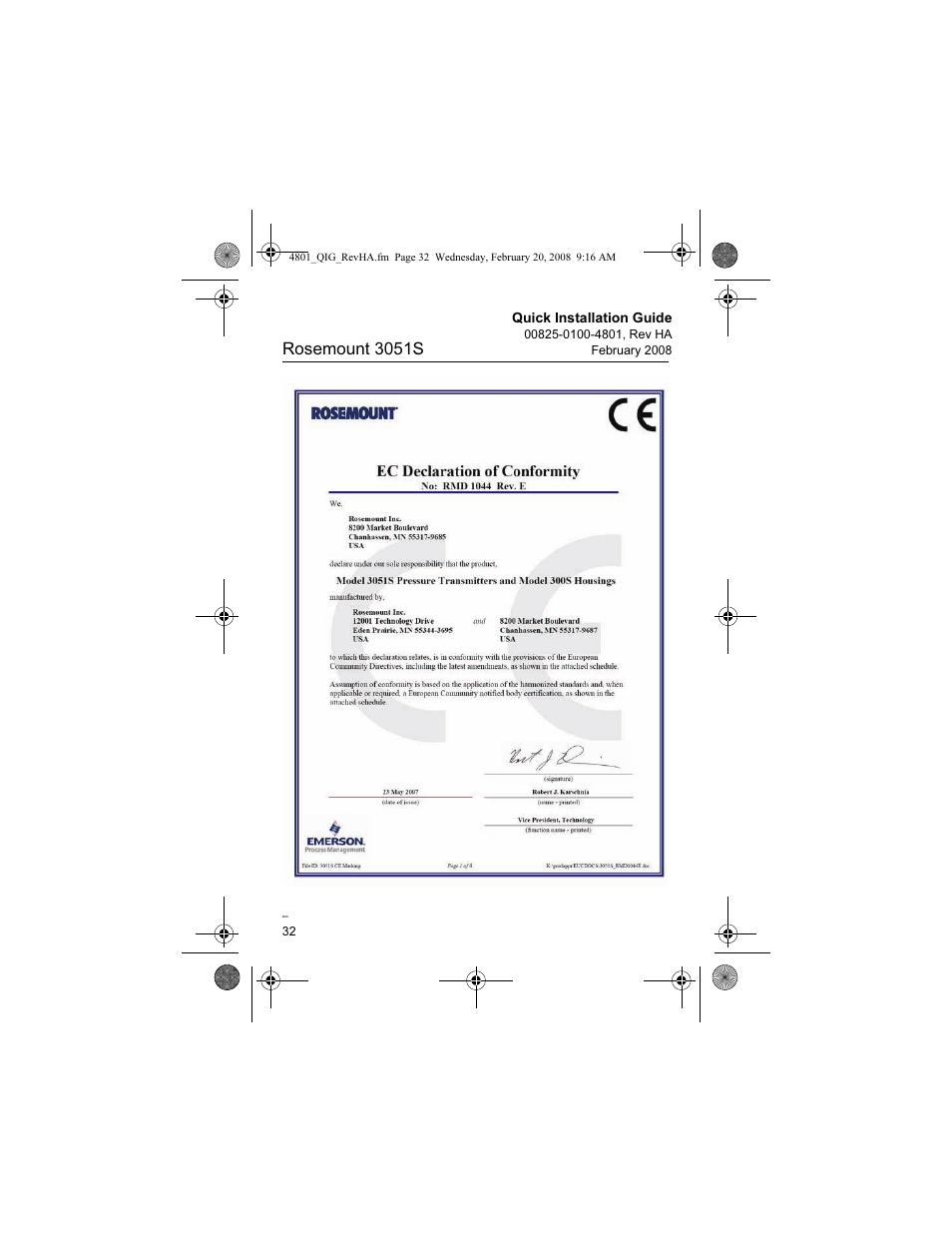 Rosemount 3051s | Emerson 3051S User Manual | Page 32 / 36
