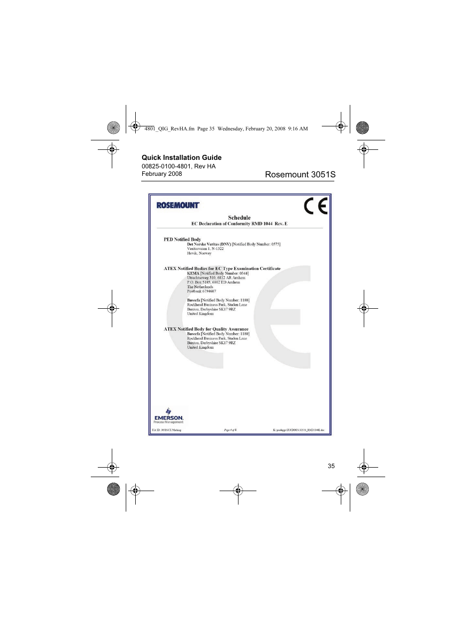 Rosemount 3051s | Emerson 3051S User Manual | Page 35 / 36