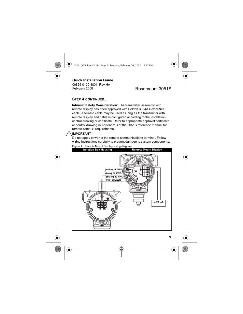Rosemount 3051s | Emerson 3051S User Manual | Page 9 / 36