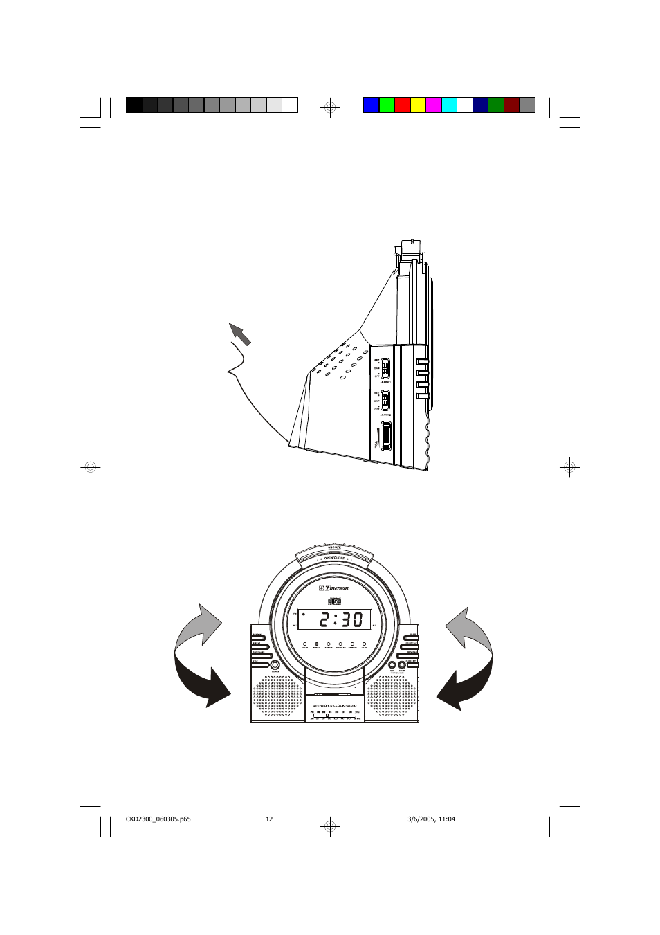 Emerson Radio CKD2300 User Manual | Page 13 / 28