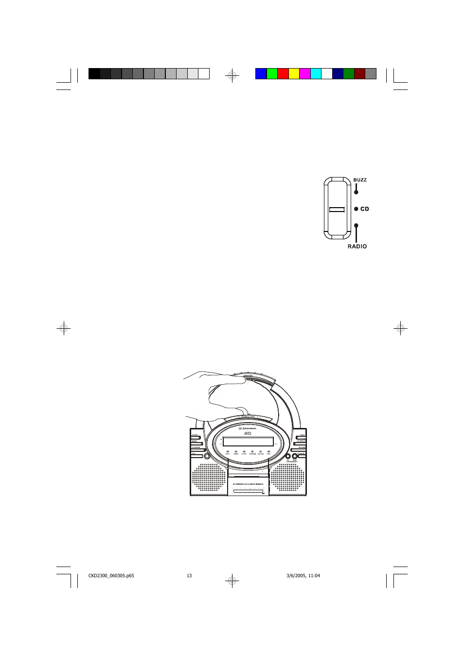 Playing compact discs | Emerson Radio CKD2300 User Manual | Page 14 / 28