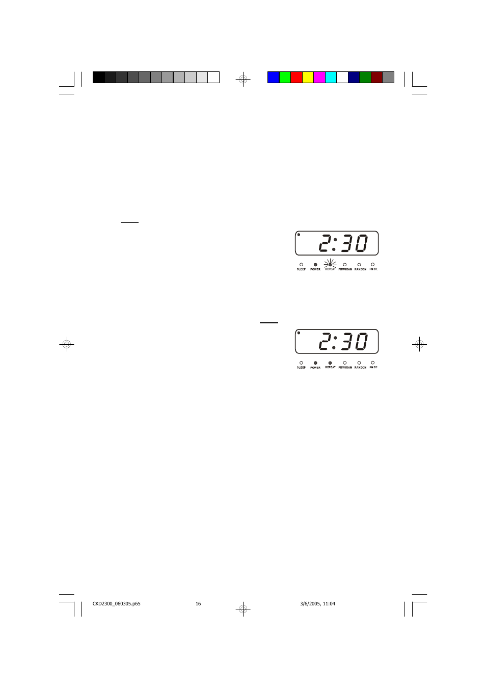Special playback modes, Repeat playback | Emerson Radio CKD2300 User Manual | Page 17 / 28