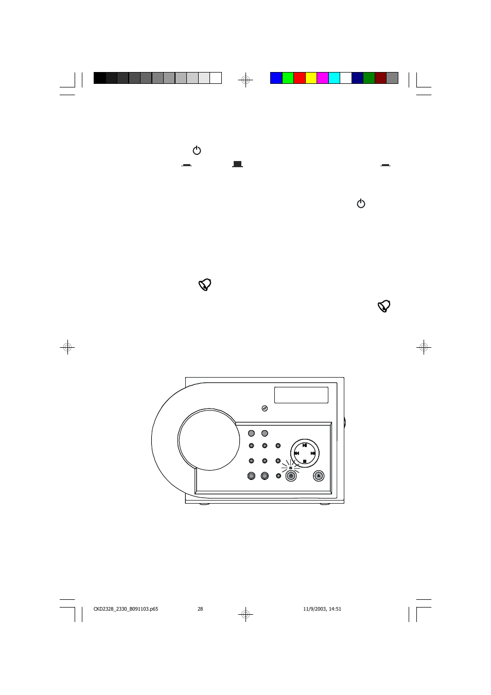 Automatic alarm repeat | Emerson Radio CKD2330 User Manual | Page 29 / 36