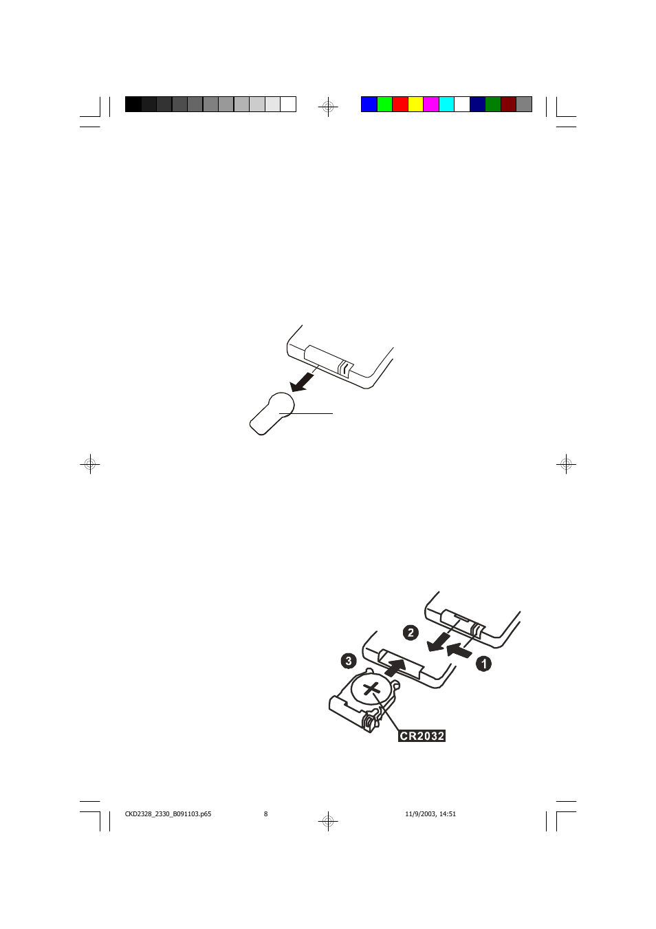 Remote control (model ckd2330 only) | Emerson Radio CKD2330 User Manual | Page 9 / 36