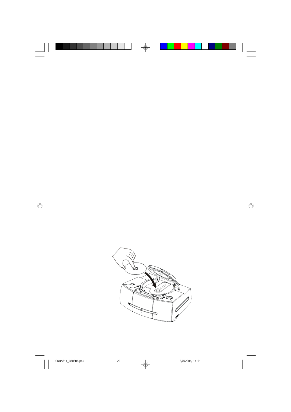 Playing compact discs | Emerson Radio CKD5811 User Manual | Page 21 / 40