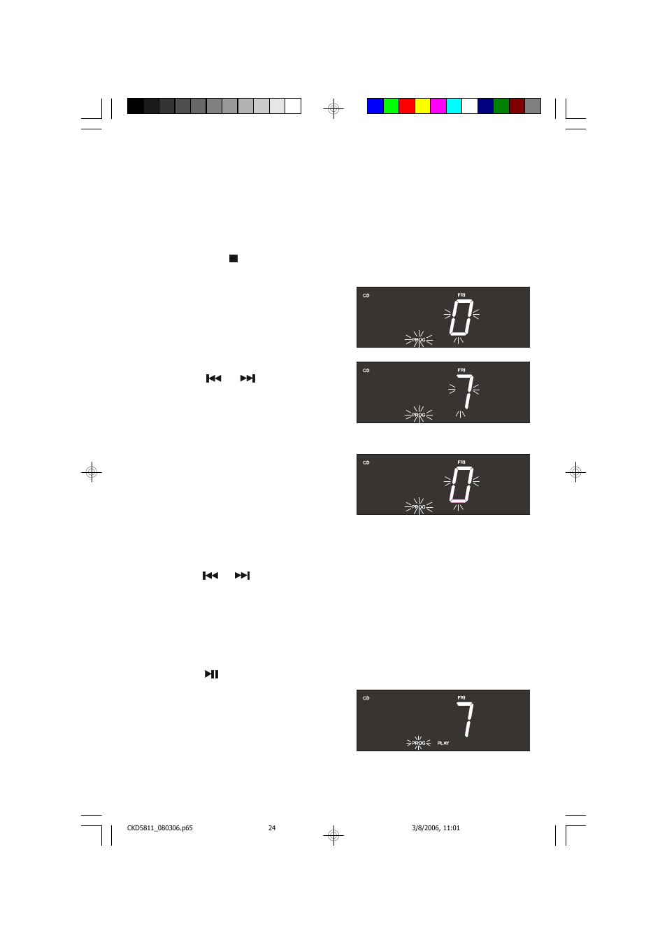 Programmed playback | Emerson Radio CKD5811 User Manual | Page 25 / 40