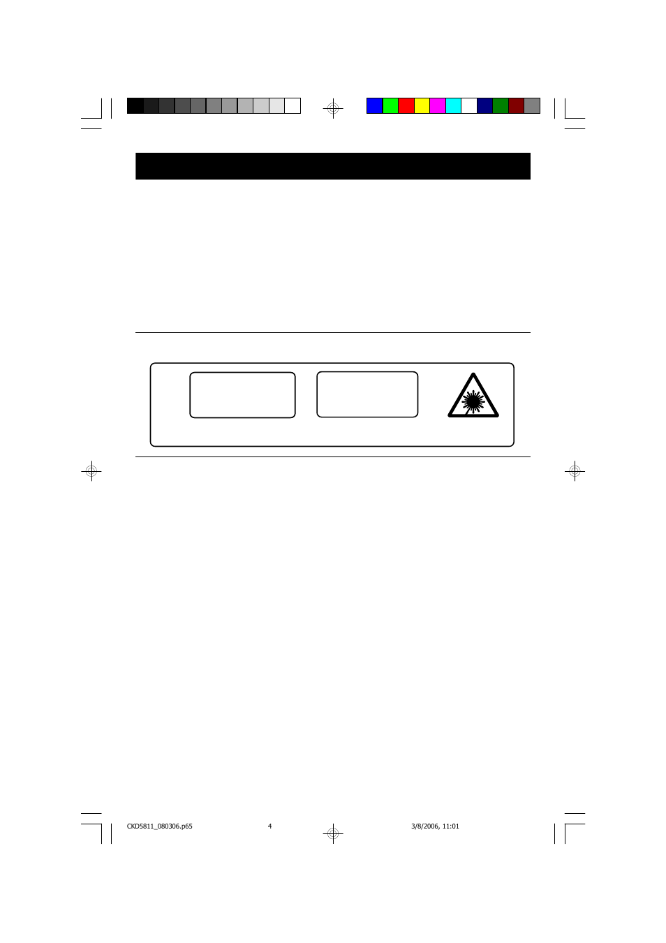 Class 1 laser product | Emerson Radio CKD5811 User Manual | Page 5 / 40