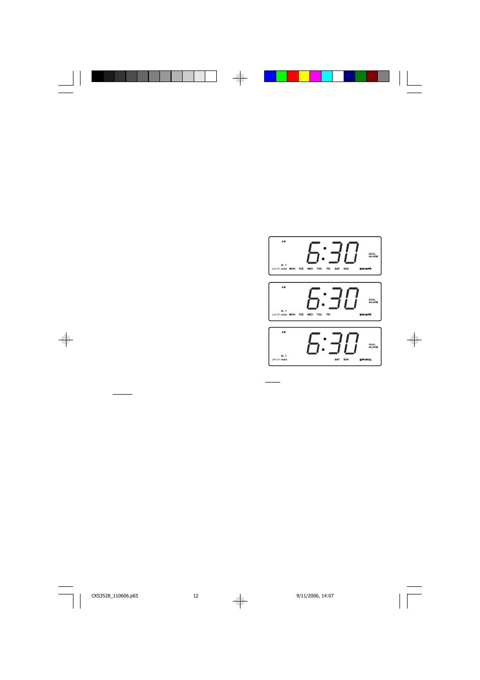 Selecting the alarm mode, Checking the wake up times and alarm mode | Emerson Radio CKS3528 User Manual | Page 13 / 27