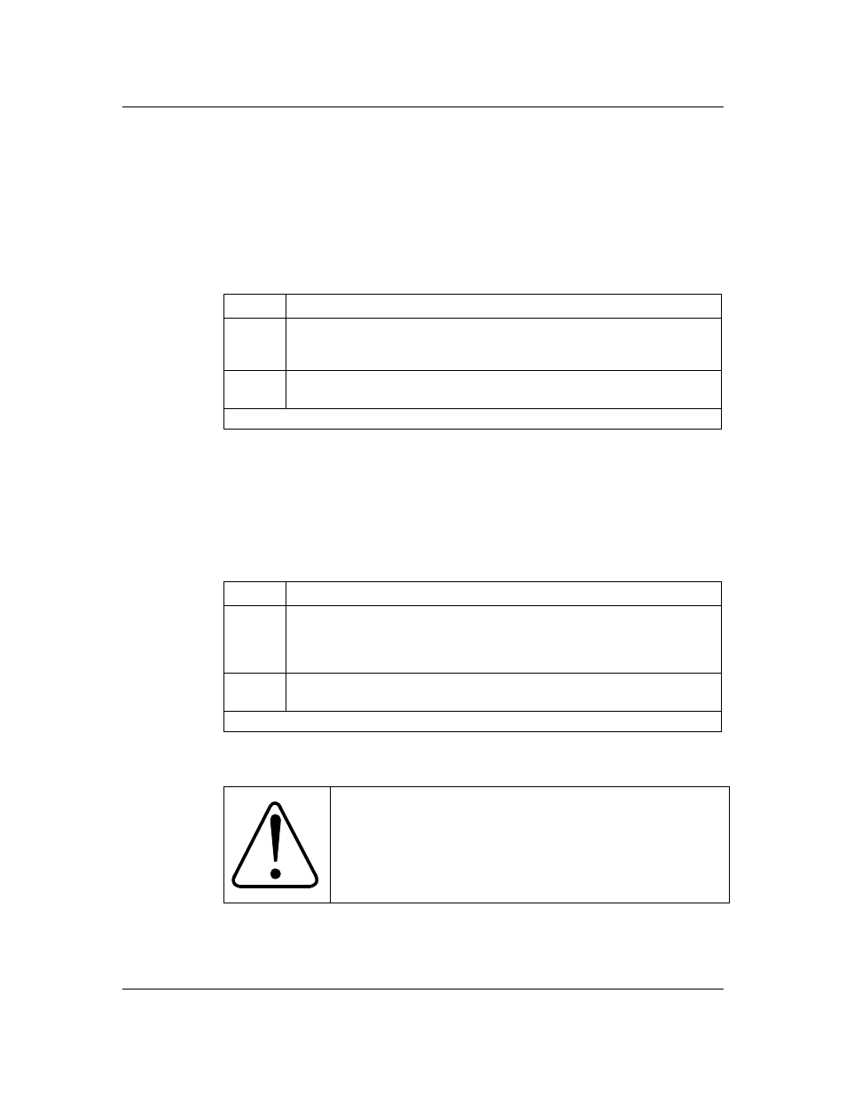 Warning | Emerson 200I/48-NT5C05C User Manual | Page 24 / 62