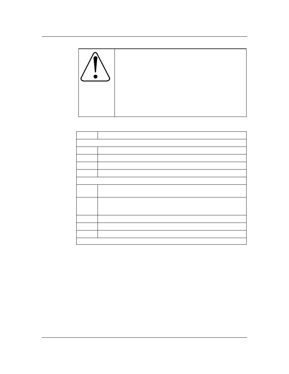 Caution | Emerson 200I/48-NT5C05C User Manual | Page 50 / 62