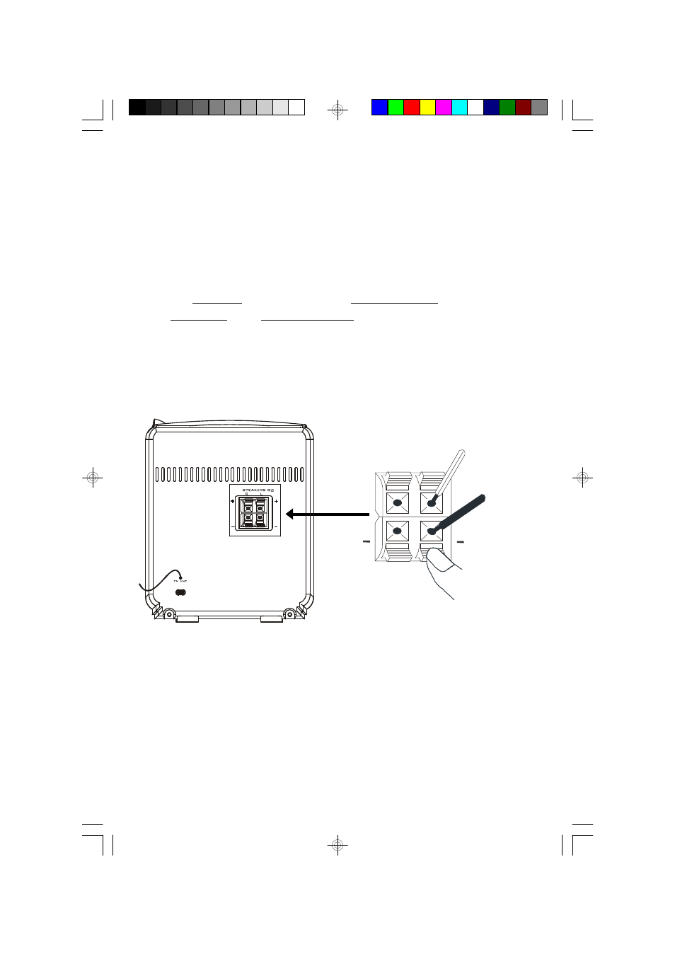 Speaker connection | Emerson Radio MS7618R User Manual | Page 6 / 24