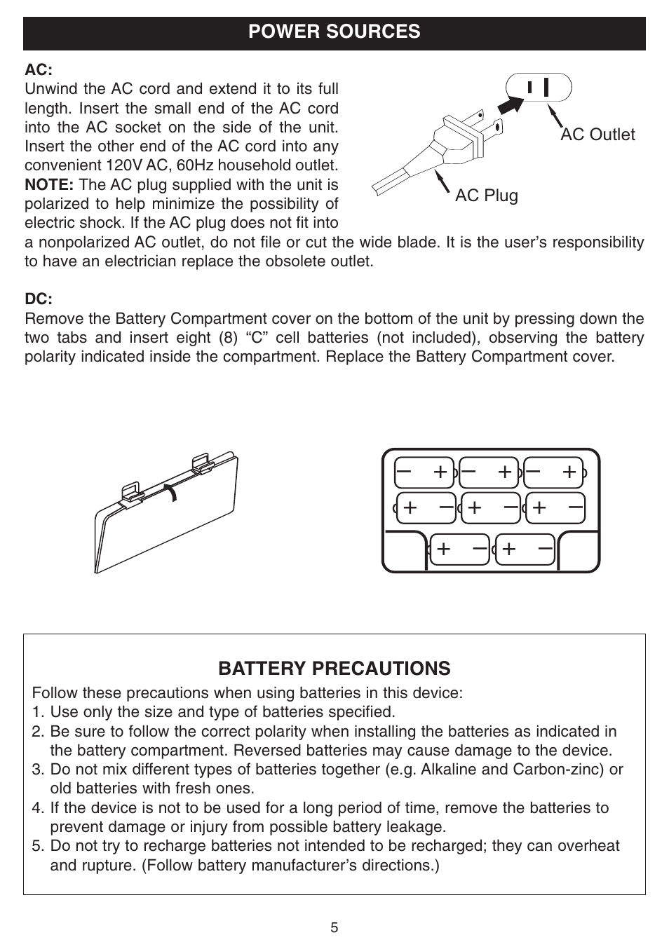 Emerson Radio SB225 User Manual | Page 6 / 18