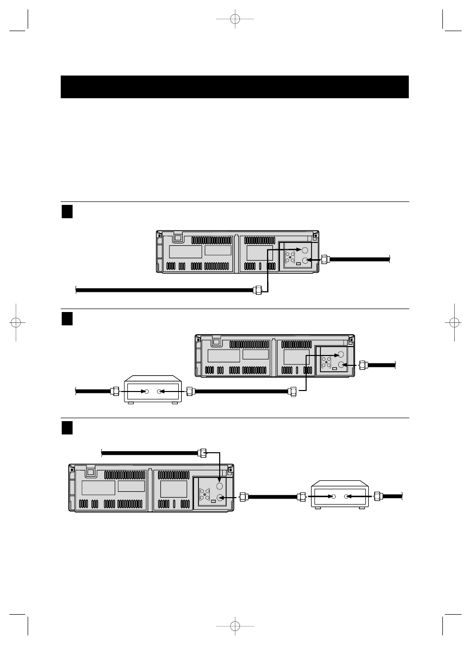 Vcr to cable system connection | Emerson EV477 User Manual | Page 13 / 47