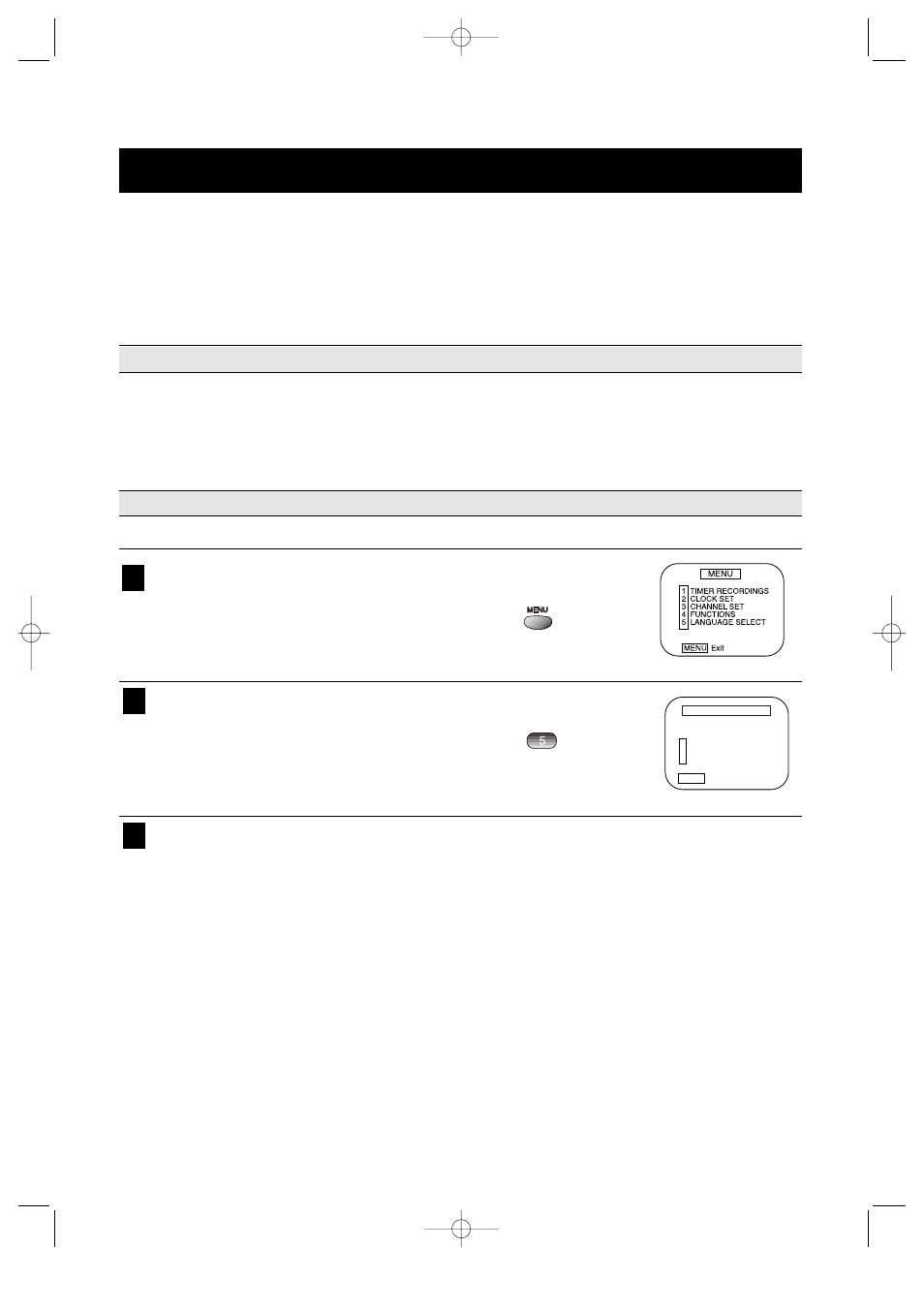 Selecting the on-screen display language | Emerson EV477 User Manual | Page 35 / 47