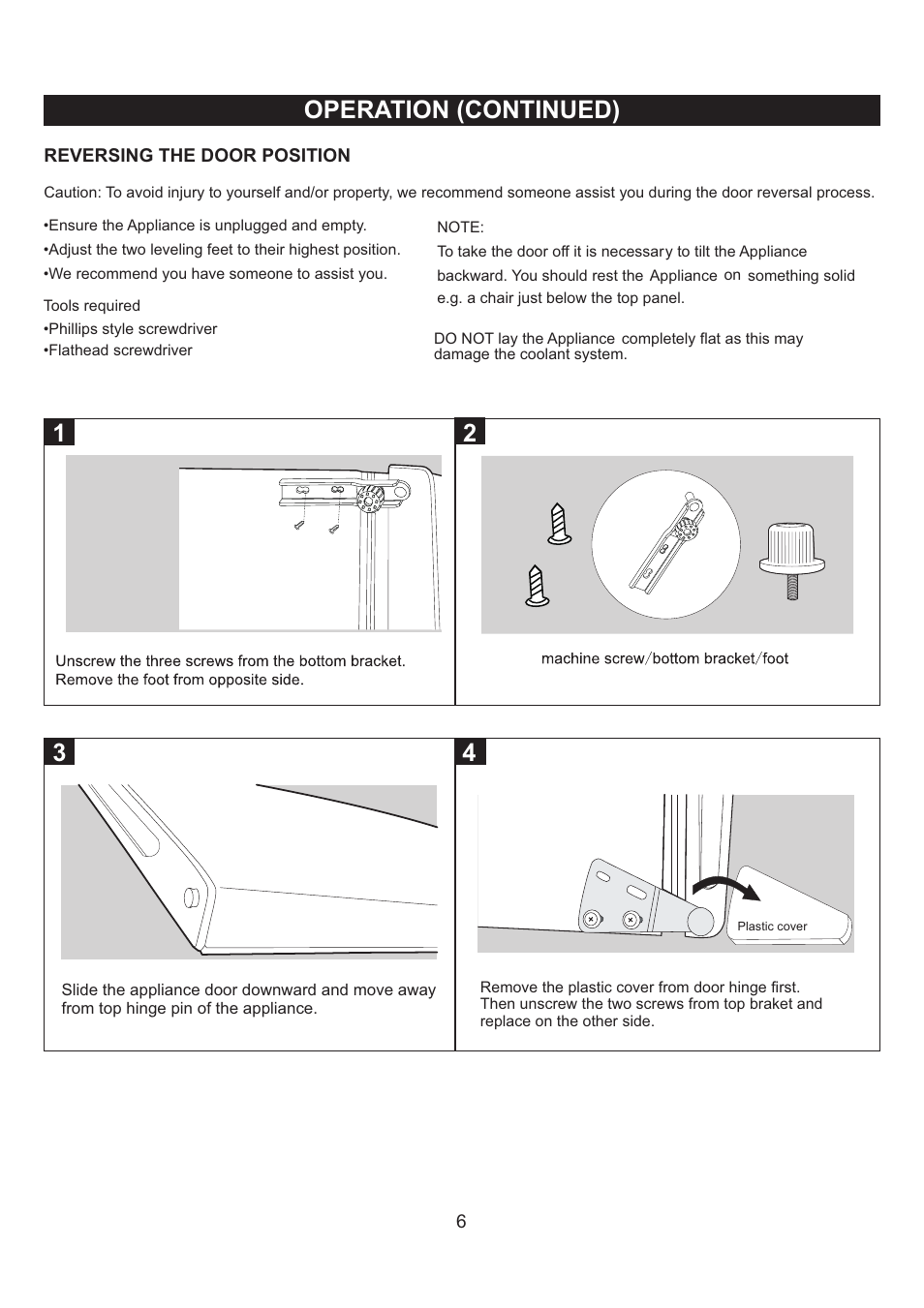 Operation (continued) | Emerson Radio CR175W User Manual | Page 7 / 11