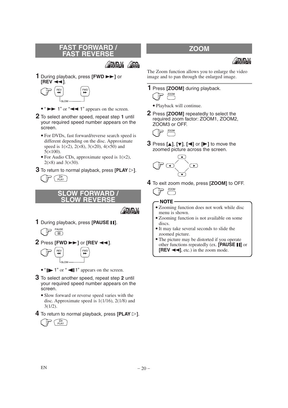 Emerson EWL20D6 User Manual | Page 20 / 44