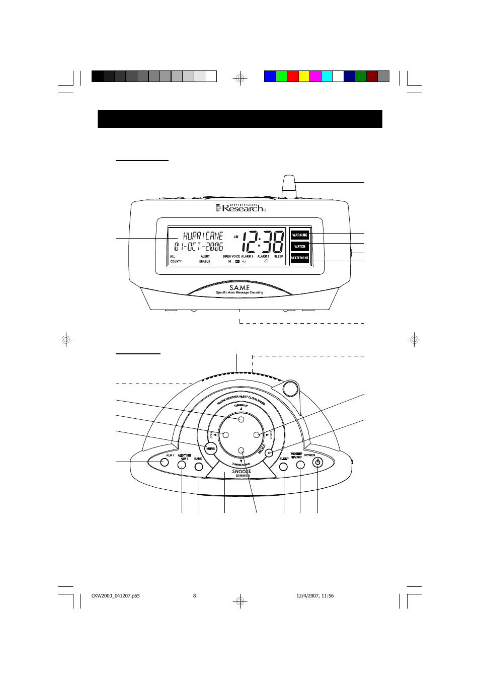 Emerson Radio CKW2000 User Manual | Page 9 / 42
