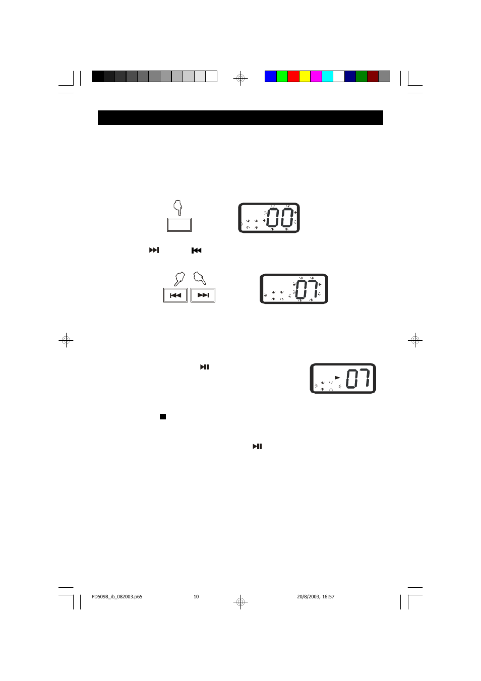 Programmed playback | Emerson PD5098 User Manual | Page 11 / 16