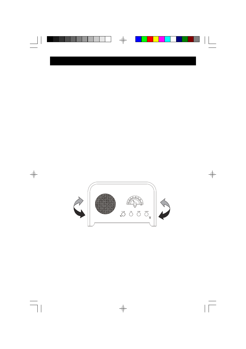 Operating instructions, Listening to the radio | Emerson Radio NR52 User Manual | Page 9 / 17