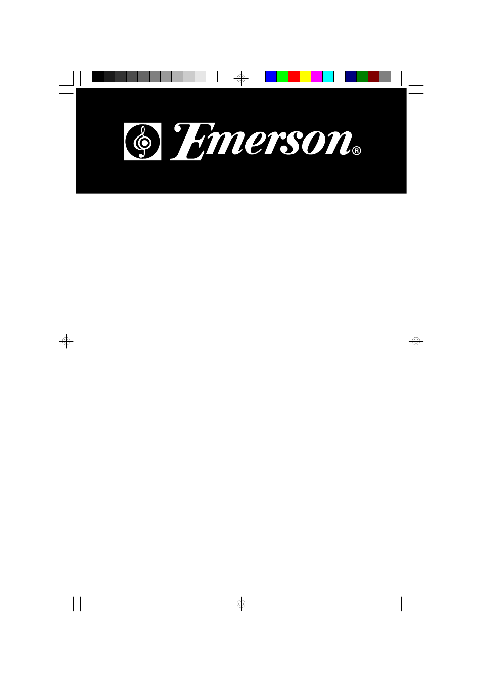 Emerson Radio HR2227BL User Manual | 18 pages