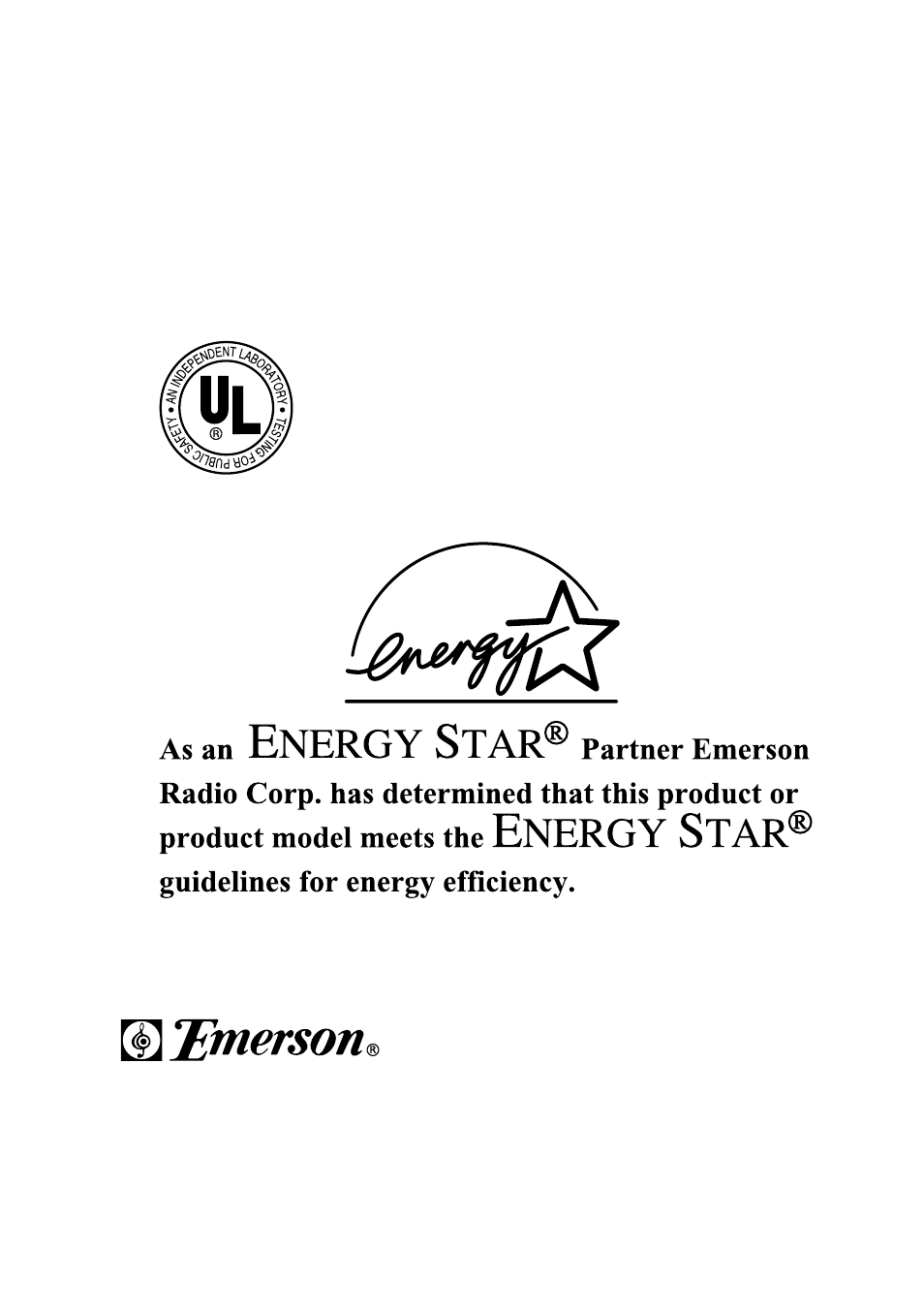 Emerson ET 13P2 User Manual | Page 26 / 26