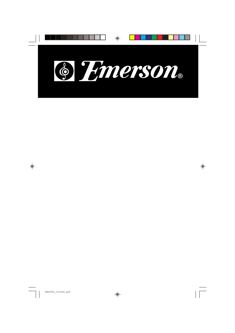 Emerson Radio CKD9906 User Manual | 27 pages