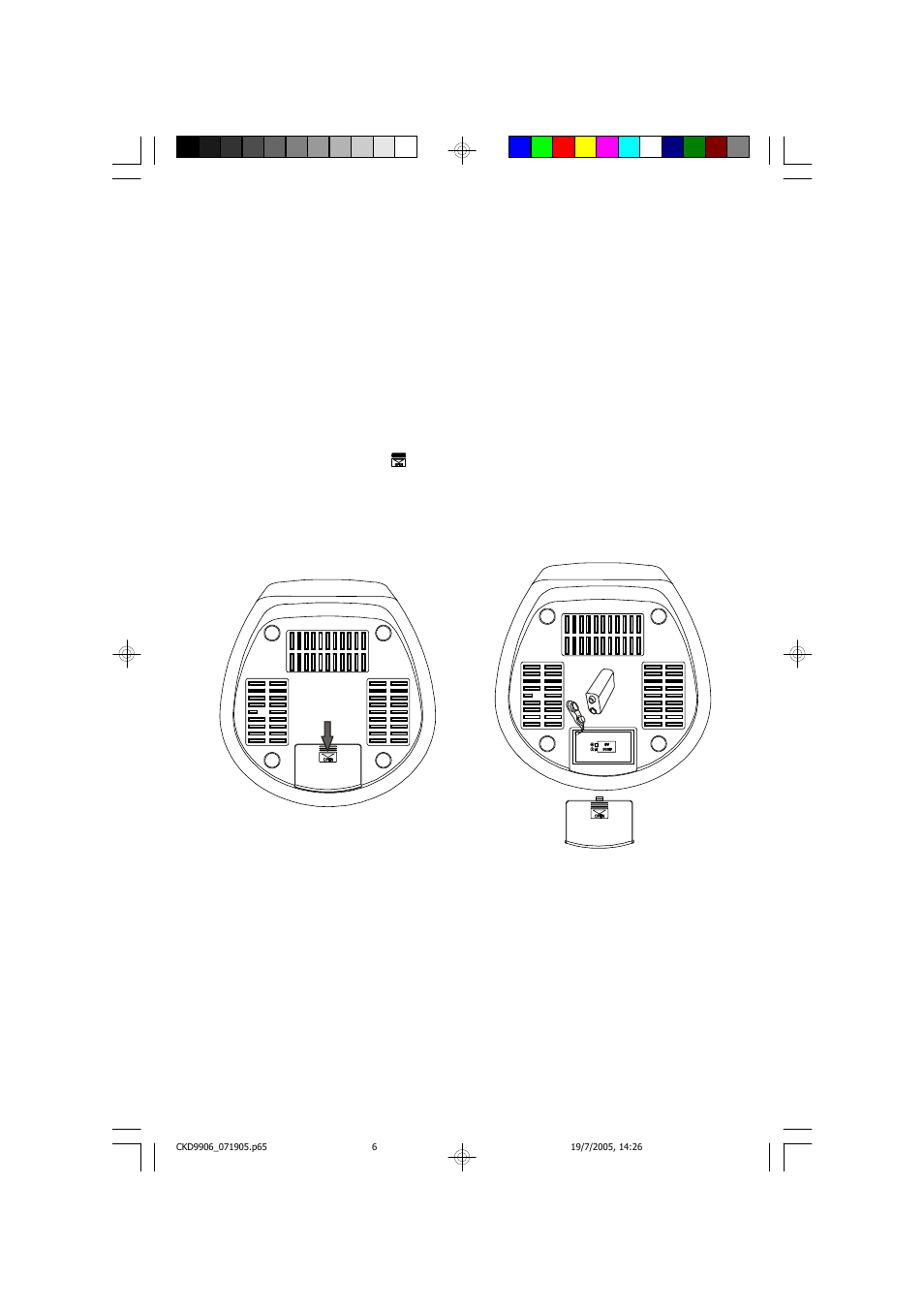 Battery back up system | Emerson Radio CKD9906 User Manual | Page 7 / 27