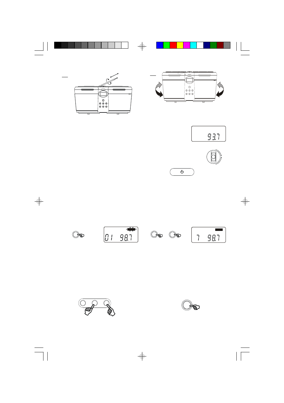 For better reception | Emerson Radio PD6900 User Manual | Page 9 / 19