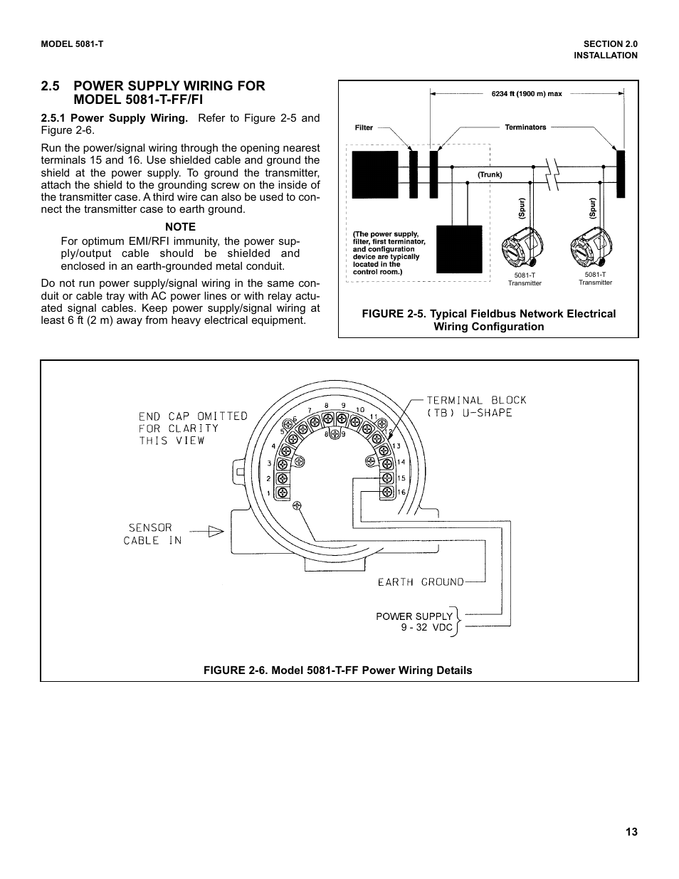 Emerson 5081-T User Manual | Page 19 / 98