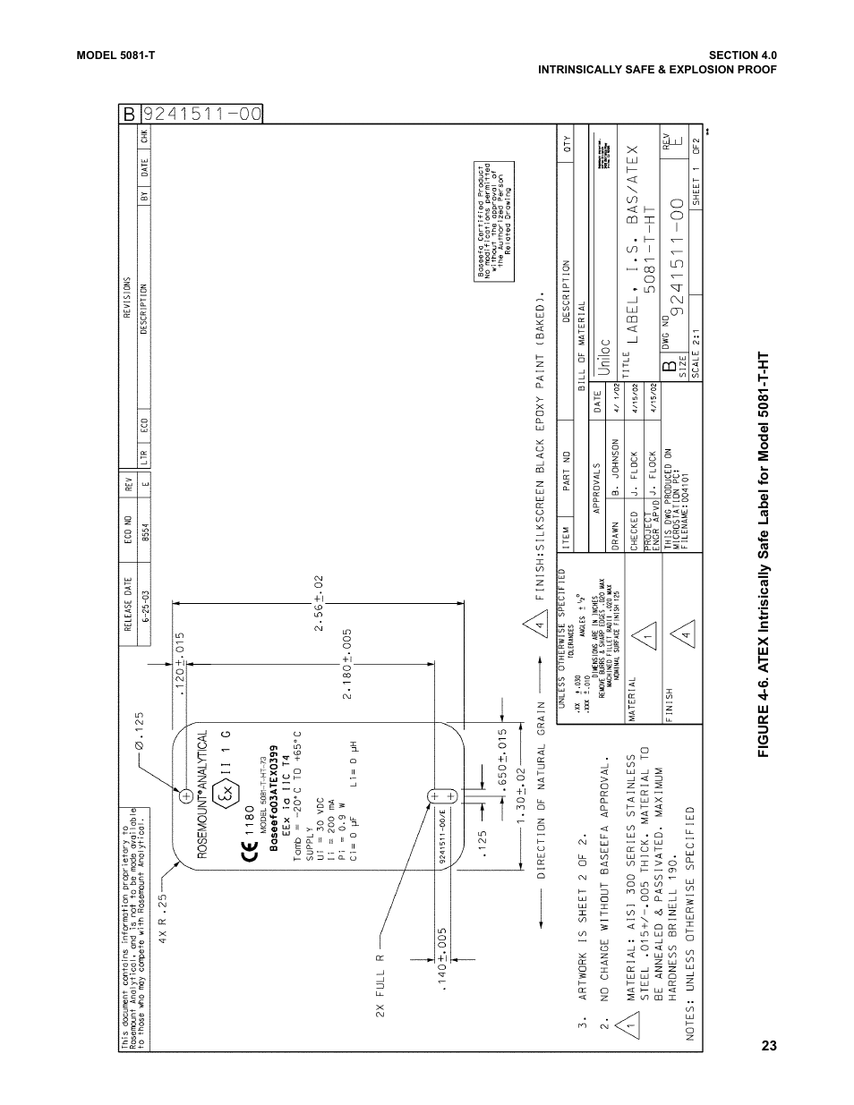 Emerson 5081-T User Manual | Page 29 / 98