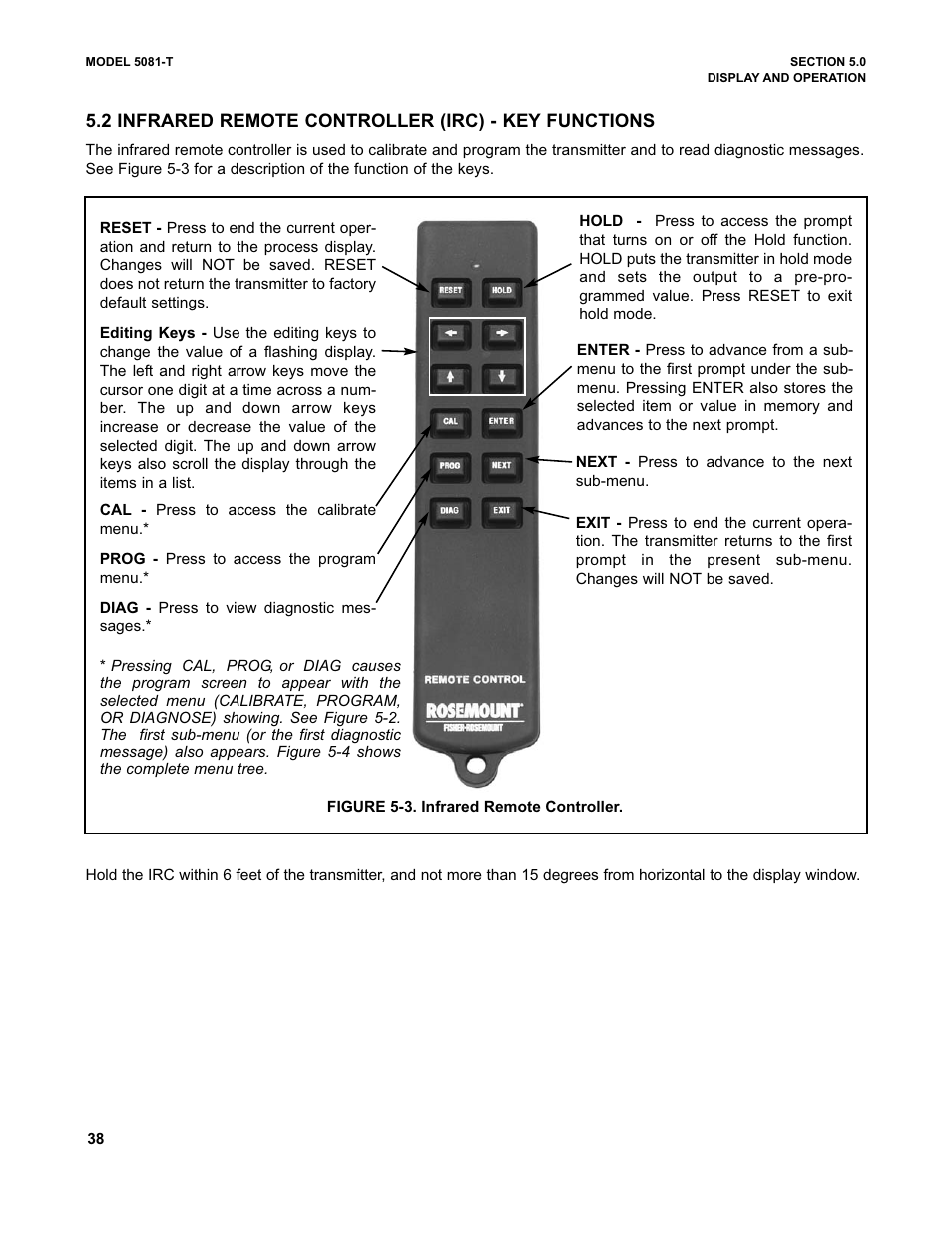 Emerson 5081-T User Manual | Page 44 / 98