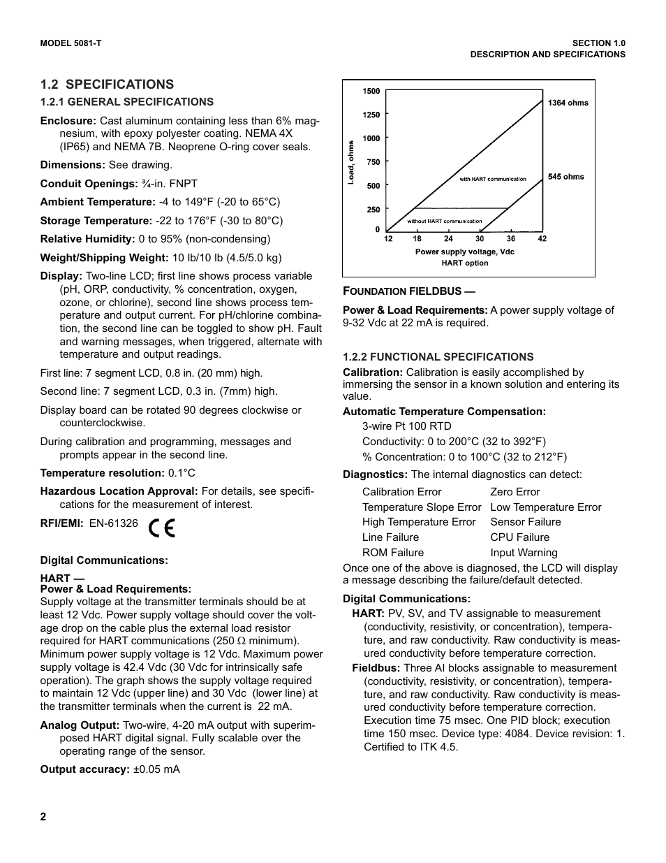 Emerson 5081-T User Manual | Page 8 / 98