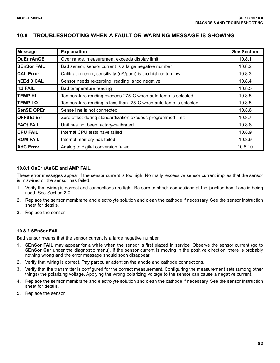 Emerson 5081-T User Manual | Page 89 / 98