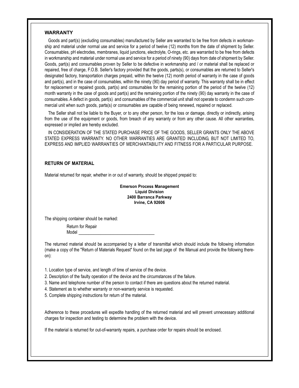 Emerson 5081-T User Manual | Page 97 / 98