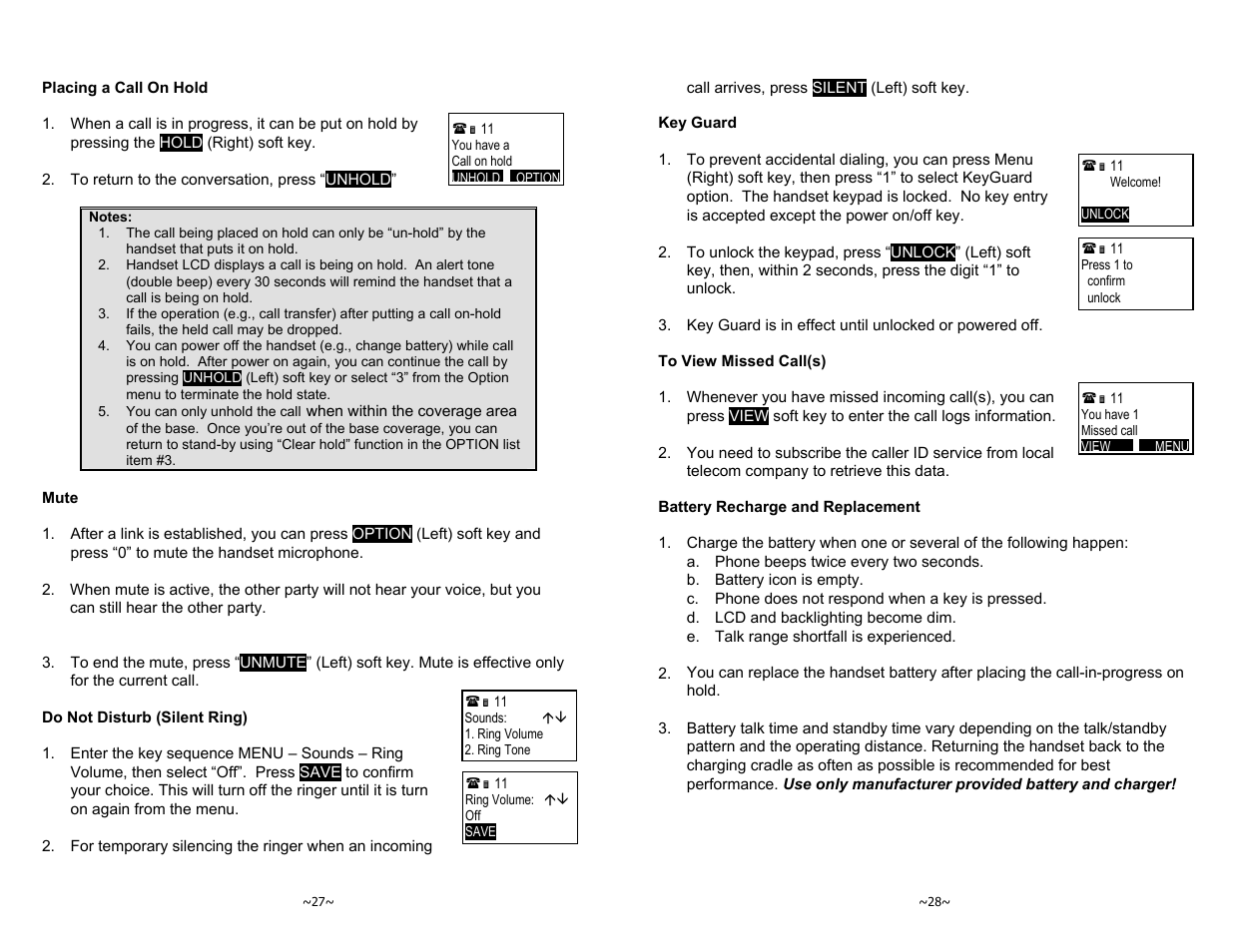 EnGenius Technologies DURAFON-1X User Manual | Page 14 / 23