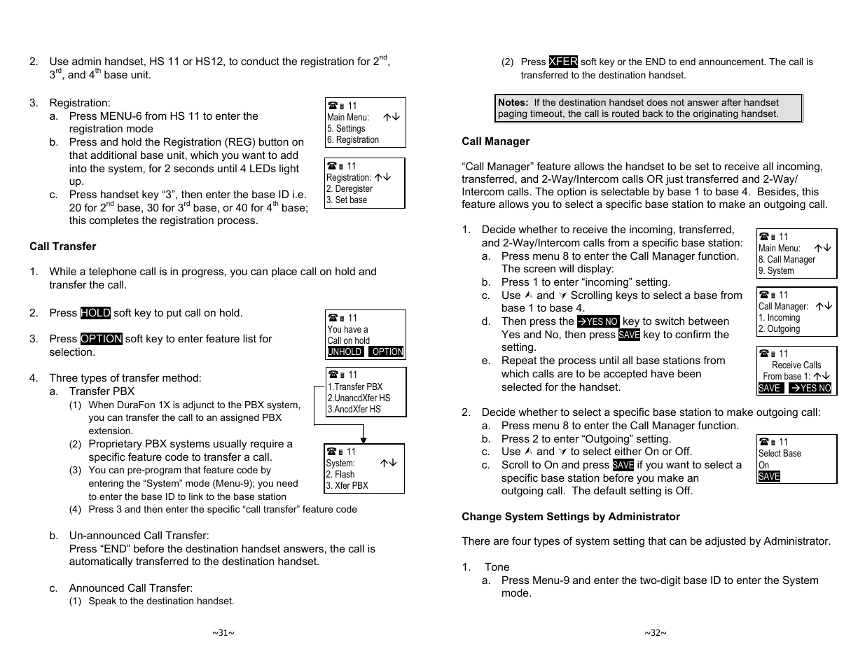 EnGenius Technologies DURAFON-1X User Manual | Page 16 / 23