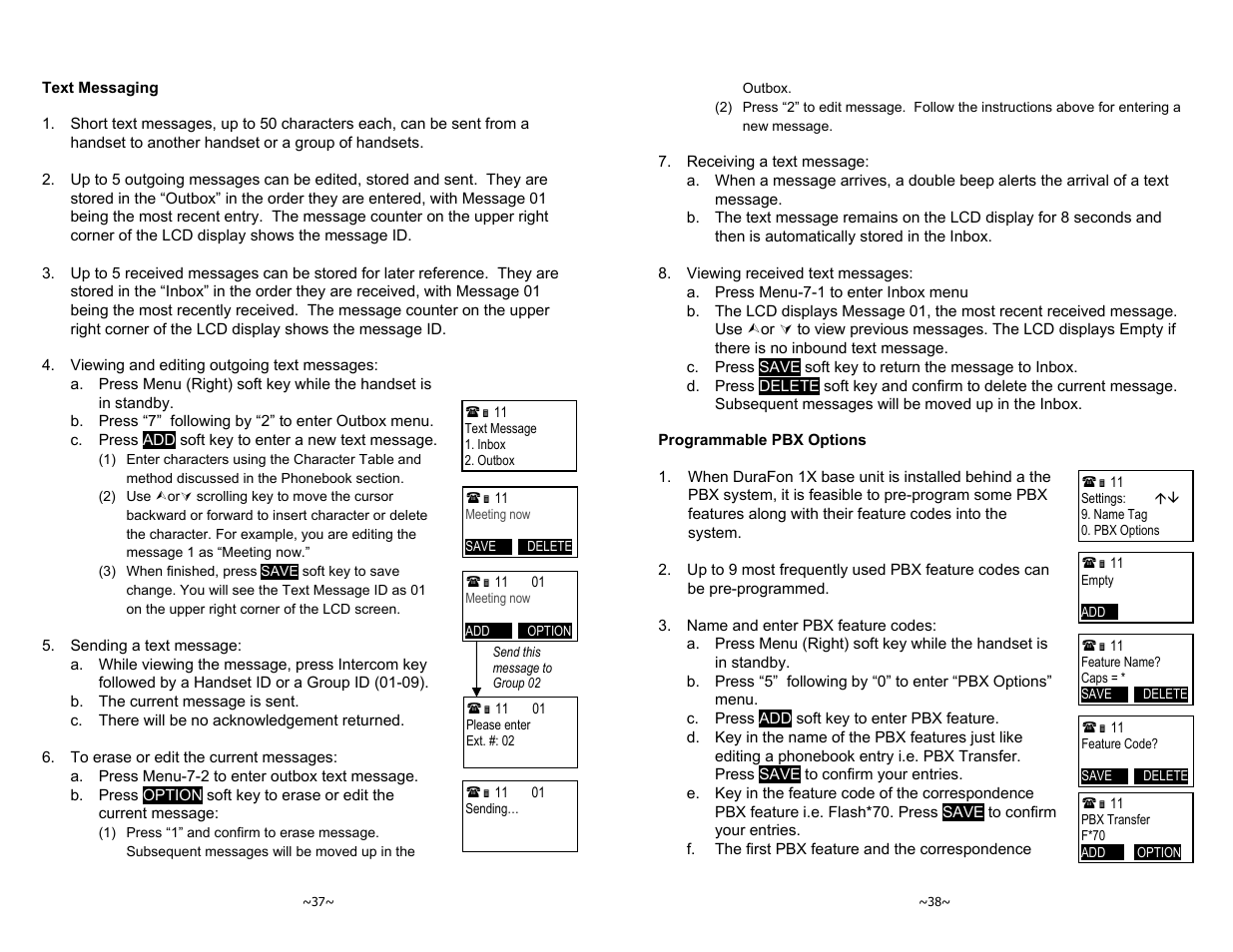 EnGenius Technologies DURAFON-1X User Manual | Page 19 / 23