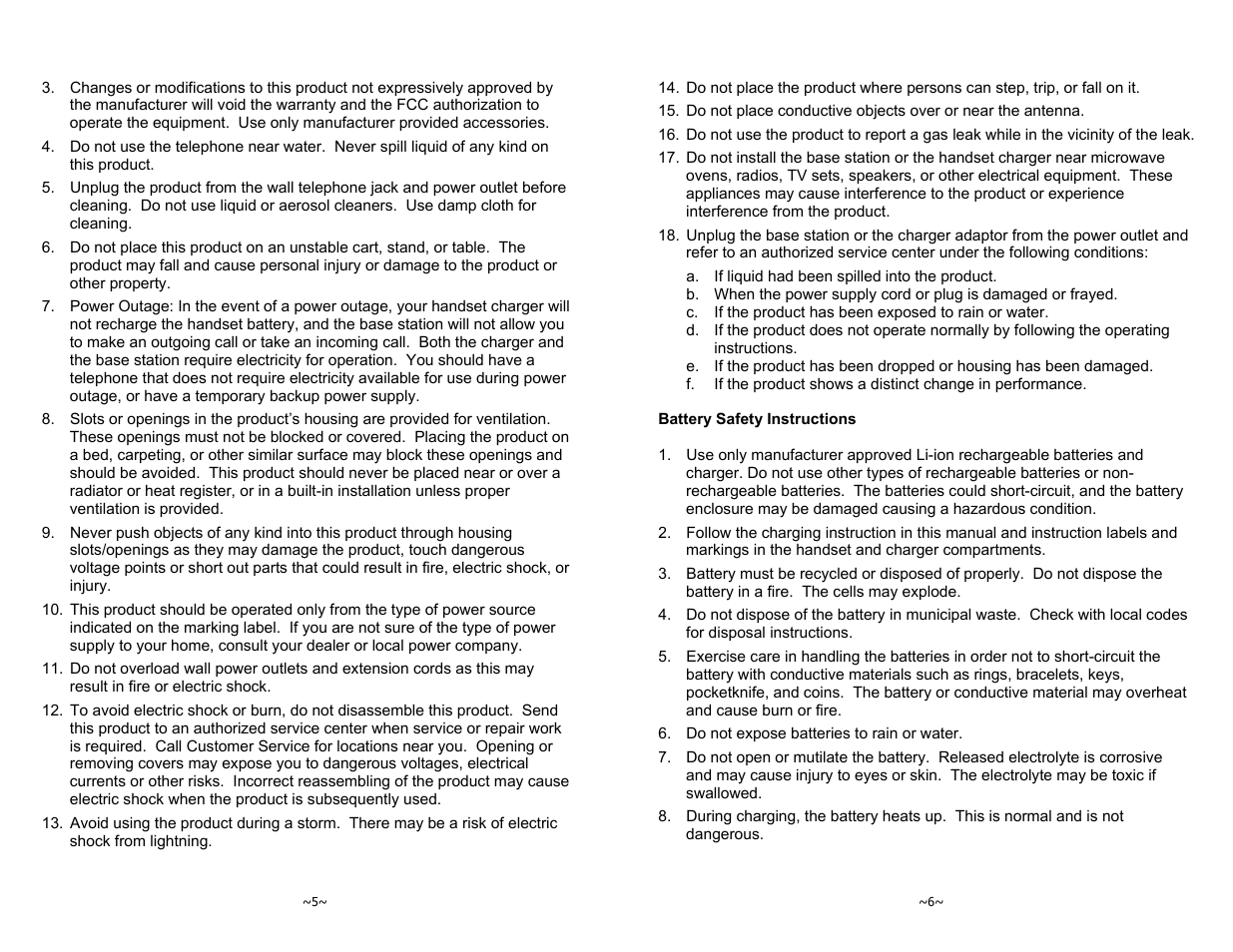 EnGenius Technologies DURAFON-1X User Manual | Page 3 / 23