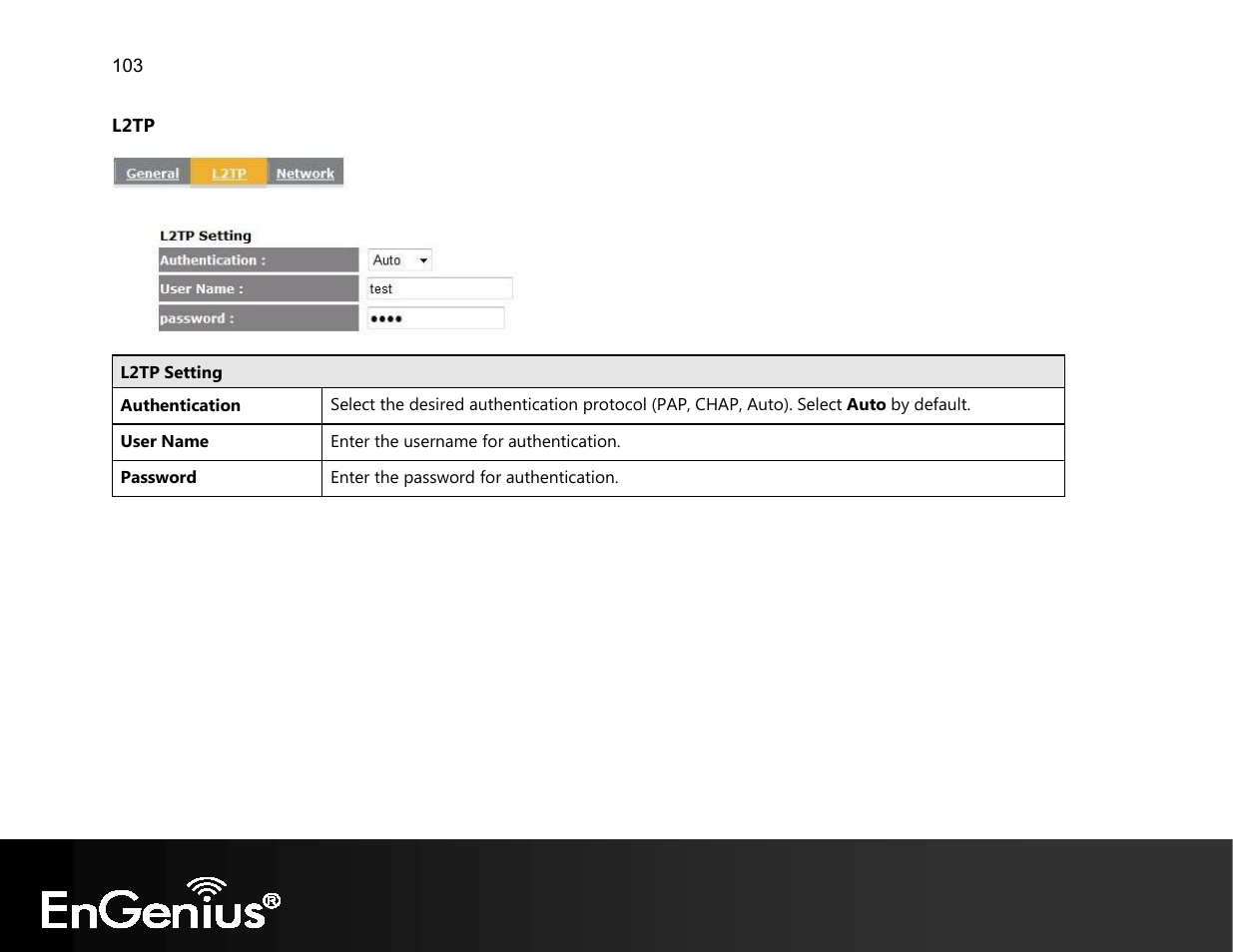 EnGenius Technologies EVR100 User Manual | Page 104 / 135