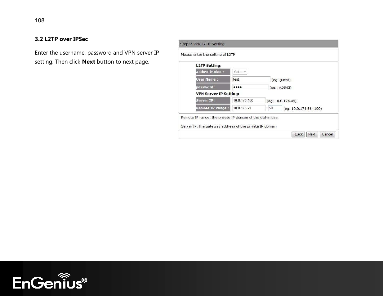 EnGenius Technologies EVR100 User Manual | Page 109 / 135