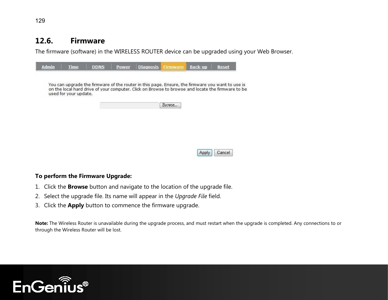 Firmware | EnGenius Technologies EVR100 User Manual | Page 130 / 135