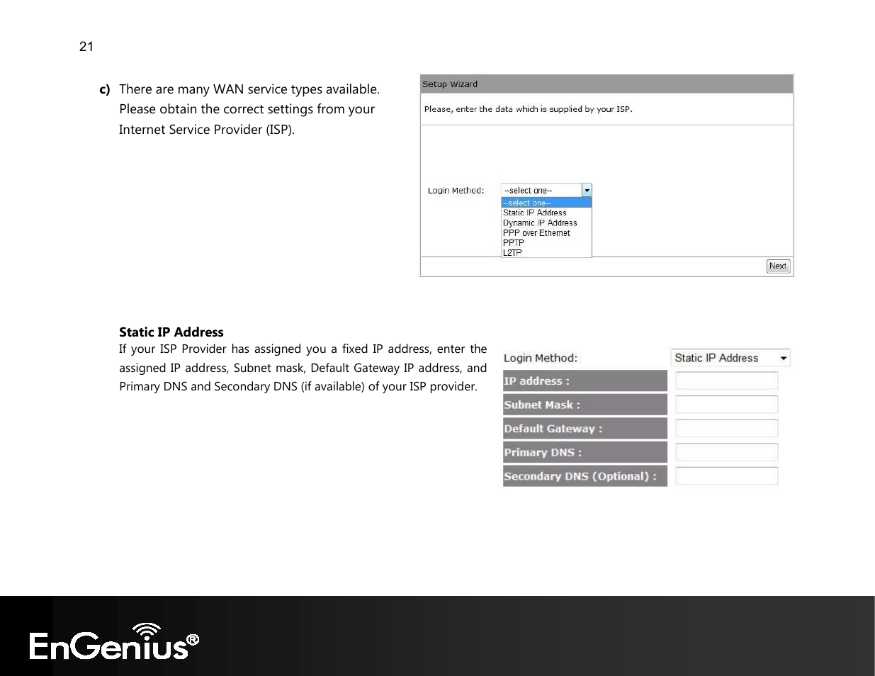 EnGenius Technologies EVR100 User Manual | Page 22 / 135