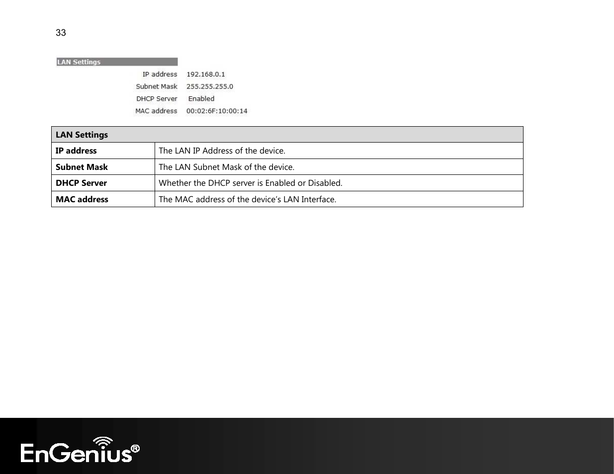 EnGenius Technologies EVR100 User Manual | Page 34 / 135