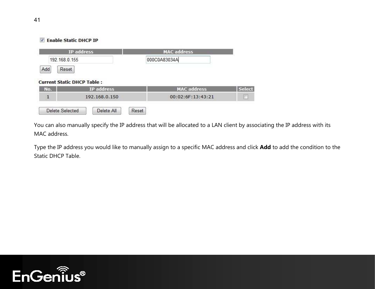 EnGenius Technologies EVR100 User Manual | Page 42 / 135